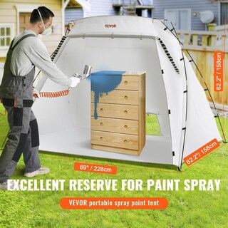 Foto 3 | Foto 3 | Cabina De Pintura Portátil Shelter Vevor Para Pintura En Aerosol, 2,3 X 1,6 X 1,6 M - Venta Internacional.