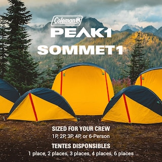 Foto 7 | Foto 7 | Carpa Coleman Peak1 Con Marco De Aluminio Impermeable Para Mochilero - Venta Internacional.
