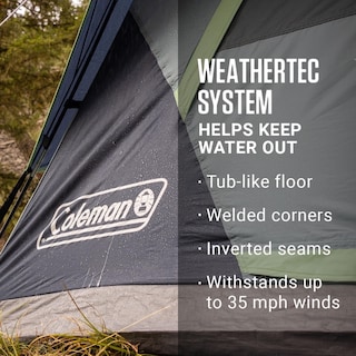 Foto 5 | Foto 5 | Carpa Coleman Skydome Para 2 Personas En 5 Minutos Con Rainfly - Venta Internacional.