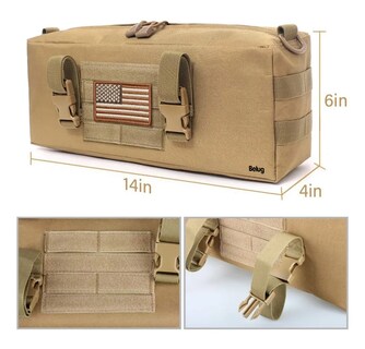 Foto 3 | Foto 3 | Mochila Belug Tactica Tacticos Militar Tactica Campismo Accesorios Caqui