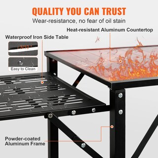 Foto 3 | Foto 3 | Mesa De Cocina De Camping Vevor Plegable De Aluminio Con Fregadero Y Bolsa - Venta Internacional.