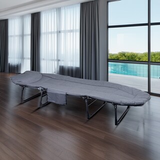 Foto 7 | Foto 7 | Camastro para Interiores Bossa Lucky Gris Portátil