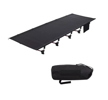 Foto 1 | Foto 1 | Catre Plegable BELUG para Acampar Campismo Negro