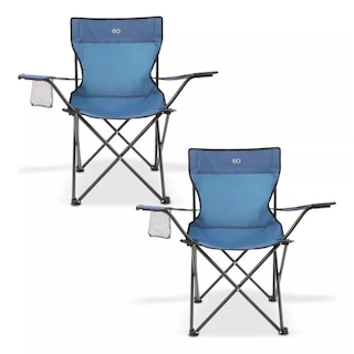 Foto 1 | Foto 1 | Silla Camping Portatil 2 Piezas Eo Safe Imports Esi-18743 Azul