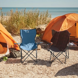 Foto 2 | Foto 2 | Silla Camping Portatil 2 Piezas Eo Safe Imports Esi-18743 Azul