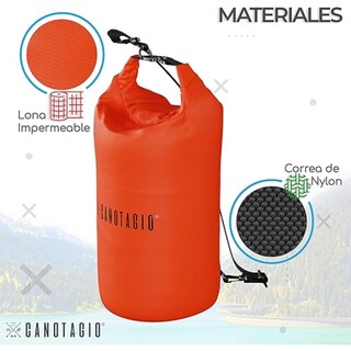 Foto 4 | Foto 4 | Bolsa Seca Impermeabl Canotagio Naranja de 5 Litros