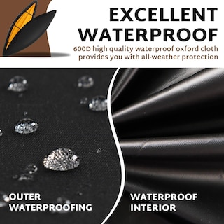 Foto 6 | Foto 6 | Funda Para Kayak Ibirdie, Impermeable, 600d, 10.6 — 12.2 Pies Con Protección Uv - Venta Internacional.
