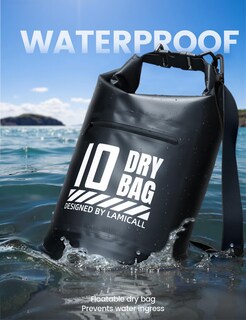 Foto 3 | Foto 3 | Mochila Impermeable Lamicall Dry Bag 20l Con Funda Para Teléfono 10l/20l - Venta Internacional.