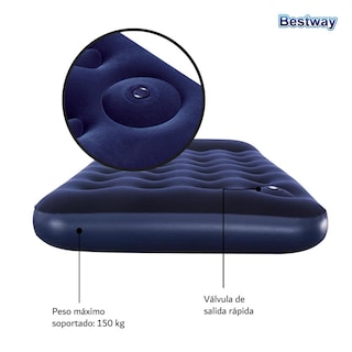 Foto 4 | Foto 4 | Colchón Inflable Individual Bestway con Bomba de Aire