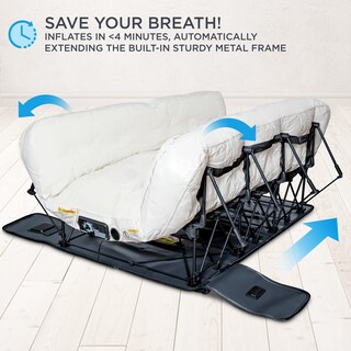 Foto 2 | Foto 2 | Colchón Inflable Ivation Ez-bed King Size Con Protector Antideflate - Venta Internacional.