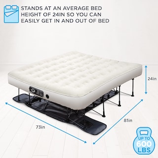 Foto 3 | Foto 3 | Colchón Inflable Ivation Ez-bed King Size Con Protector Antideflate - Venta Internacional.
