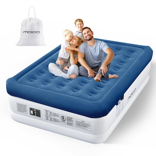 Foto 1 | Foto 1 | Colchón Inflable Moko Queen Con Bomba Integrada De 18 Pulgadas - Venta Internacional.