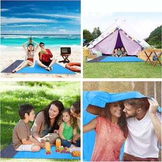 Foto 3 | Foto 3 | Tapete De Picnic Impermeable Acampar Playa Manta Eo Safe Imports Esi-15246 Multicolor