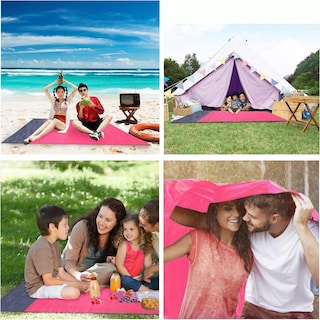 Foto 3 | Foto 3 | Tapete De Picnic Impermeable Acampar Playa Manta Eo Safe Imports Esi-15247 Multicolor