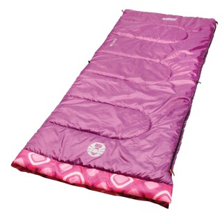 Foto 1 | Foto 1 | Saco De Dormir Coleman Plum Fun 45 Youth 2 1°c Con Bolsillo Interior - Venta Internacional.