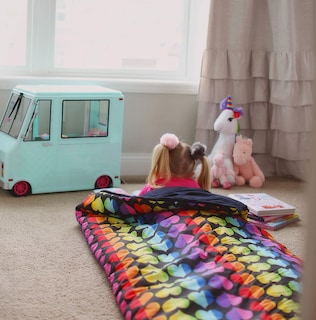 Foto 7 | Foto 7 | Saco De Dormir Wildkin Kids Rainbow Hearts, Mezcla De Algodón - Venta Internacional.