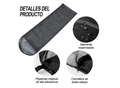 Foto 2 | Foto 2 | Xtellar Bolsa De Dormir De Lujo Para Campismo Y Aventuras Al Aire Libre, Juego De 4 Piezas