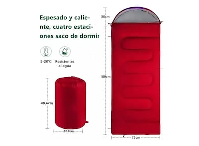 Foto 2 | Foto 2 | Xtellar Bolsa De Dormir De Lujo Para Campismo Y Aventuras Al Aire Libre, Juego De 4 Piezas