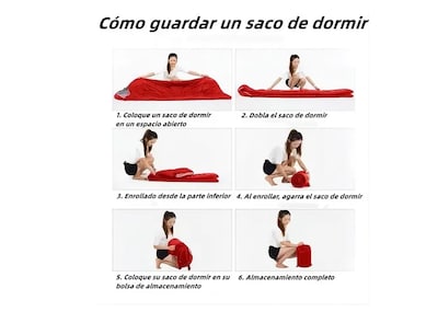 Foto 5 | Foto 5 | Xtellar Bolsa De Dormir De Lujo Para Campismo Y Aventuras Al Aire Libre, Juego De 4 Piezas
