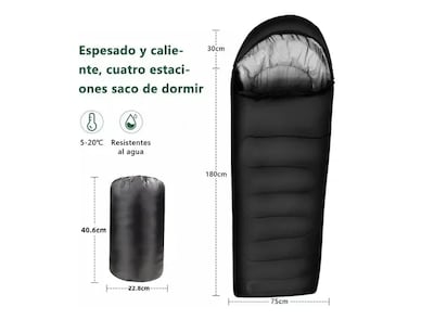 Foto 2 | Foto 2 | Xtellar Bolsa De Dormir De Lujo Para Campismo Y Aventuras Al Aire Libre, Juego De 4 Piezas