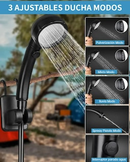 Foto 4 | Foto 4 | Ducha Portátil Xtellar Para Acampar, Recargable 6000mah, Con Pantalla Led Y 4 Modos De Pulverización, Impermeable Ipx7