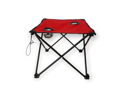 Foto 1 | Foto 1 | Mesa Plegable Portátil para Playa y Camping Rojo