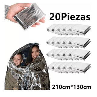 Foto 5 | Foto 5 | Manta Aislante Térmicas Eo Safe Imports Esi-6821 color Plata 20 Piezas