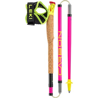 Foto 2 | Foto 2 | Bastones De Senderismo Leki Ultratrail Fx.one Carbon 135 Cm, Color Rosa Y Negro - Venta Internacional.