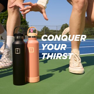 Foto 7 | Foto 7 | Botella De Agua Iron °flask Para Acampar Y Senderismo, 700 Ml, Crema Y Bayas - Venta Internacional.