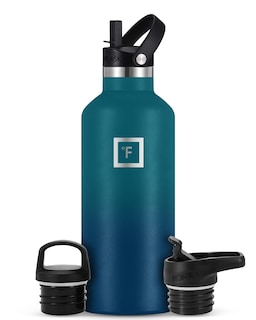 Foto 1 | Foto 1 | Botella De Agua Iron °flask Camping 960 Ml Con 3 Tapas De Acero Inoxidable - Venta Internacional.