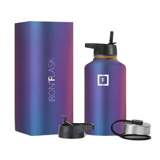 Foto 1 | Foto 1 | Botella De Hidratación Iron °flask Para Acampar Y Hacer Senderismo, 1,9 L, Aurora - Venta Internacional.