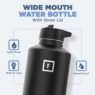 Foto 2 | Foto 2 | Botella De Hidratación Iron °flask Para Acampar Y Hacer Senderismo, 1,9 L, Aurora - Venta Internacional.