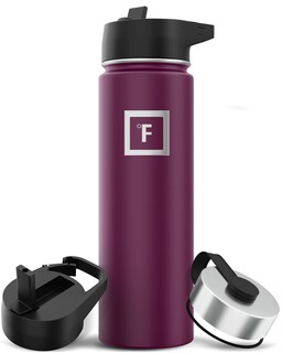 Foto 1 | Foto 1 | Botella De Agua Iron °flask Para Acampar Y Senderismo, 650 Ml, Color Burdeos - Venta Internacional.