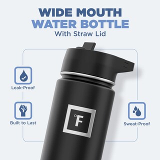 Foto 2 | Foto 2 | Botella De Agua Iron °flask Para Acampar Y Senderismo, 650 Ml, Color Burdeos - Venta Internacional.