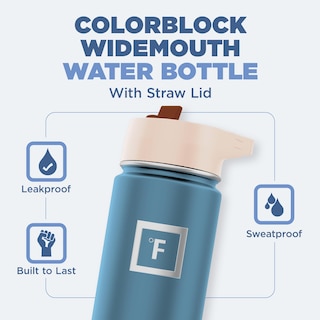 Foto 2 | Foto 2 | Botella De Agua Iron °flask Para Acampar Y Senderismo, 650 Ml, Con Tapa De Pajita - Venta Internacional.