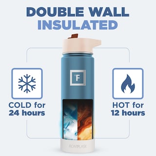 Foto 4 | Foto 4 | Botella De Agua Iron °flask Para Acampar Y Senderismo, 650 Ml, Con Tapa De Pajita - Venta Internacional.