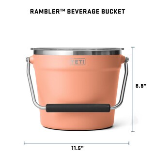 Foto 4 | Foto 4 | Cubo Para Bebidas Yeti Rambler Lowcountry Peach, 7,5 L, Acero Inoxidable - Venta Internacional.