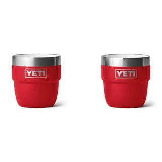 Foto 1 | Foto 1 | Vaso Yeti Rambler, Apilable, Acero Inoxidable, 120 Ml, 2 Unidades, Color Rojo - Venta Internacional.
