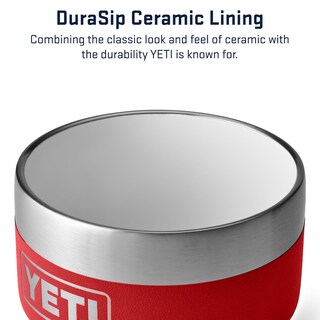Foto 3 | Foto 3 | Vaso Yeti Rambler, Apilable, Acero Inoxidable, 120 Ml, 2 Unidades, Color Rojo - Venta Internacional.