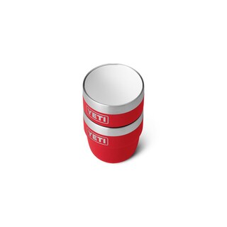 Foto 7 | Foto 7 | Vaso Yeti Rambler, Apilable, Acero Inoxidable, 120 Ml, 2 Unidades, Color Rojo - Venta Internacional.