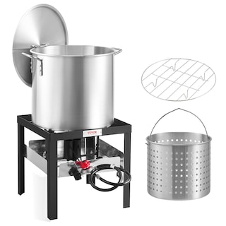 Foto 1 | Foto 1 | Kit de Olla Vevor 100 Cuartos de Galón con Colador y Quemador - Venta Internacional