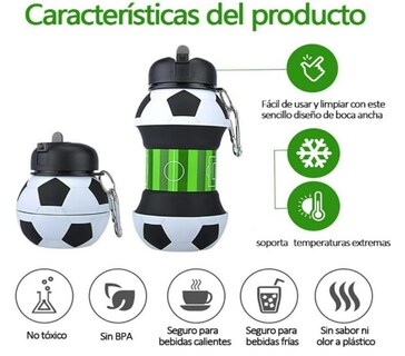 Foto 3 | Foto 3 | Botella De Agua Xtellar Plegable Y Deportiva: Tu Aliada Renovada En Deportes Y Viajes