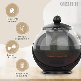 Foto 2 | Foto 2 | Tetera Con Infusor Amplio De 750ml Cazzenie