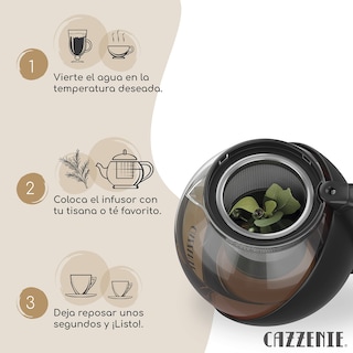 Foto 4 | Foto 4 | Tetera Con Infusor Amplio De 750ml Cazzenie