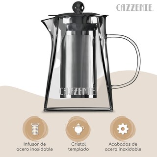 Foto 3 | Foto 3 | Tetera Con Infusor Amplio De 750ml Cazzenie
