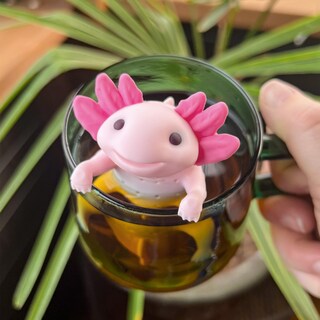Foto 4 | Foto 4 | Infusor De Té Genuino Fred Relaxolotl, Bonito Diseño De Axolotl - Venta Internacional.