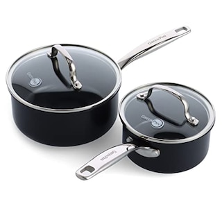 Foto 1 | Foto 1 | Venta Internacional - Set de Sartenes GreenPan Midnight Antiadherentes Sin PFAS Horno y Lavavajillas Negro