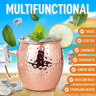 Foto 2 | Foto 2 | Venta Internacional-mule Set 4 Zulay Moscow, 480 Ml, Hecho A Mano