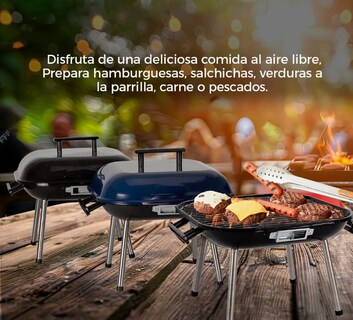 Foto 5 | Foto 5 | Asador Parrilla Bbq Carbón Grill Ligero Portátil Cocina