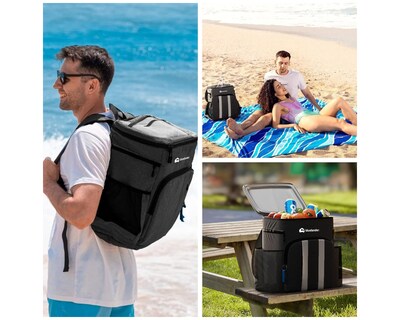 Foto 4 | Foto 4 | Hielera Térmica Bluelander Portátil Negra 27 L